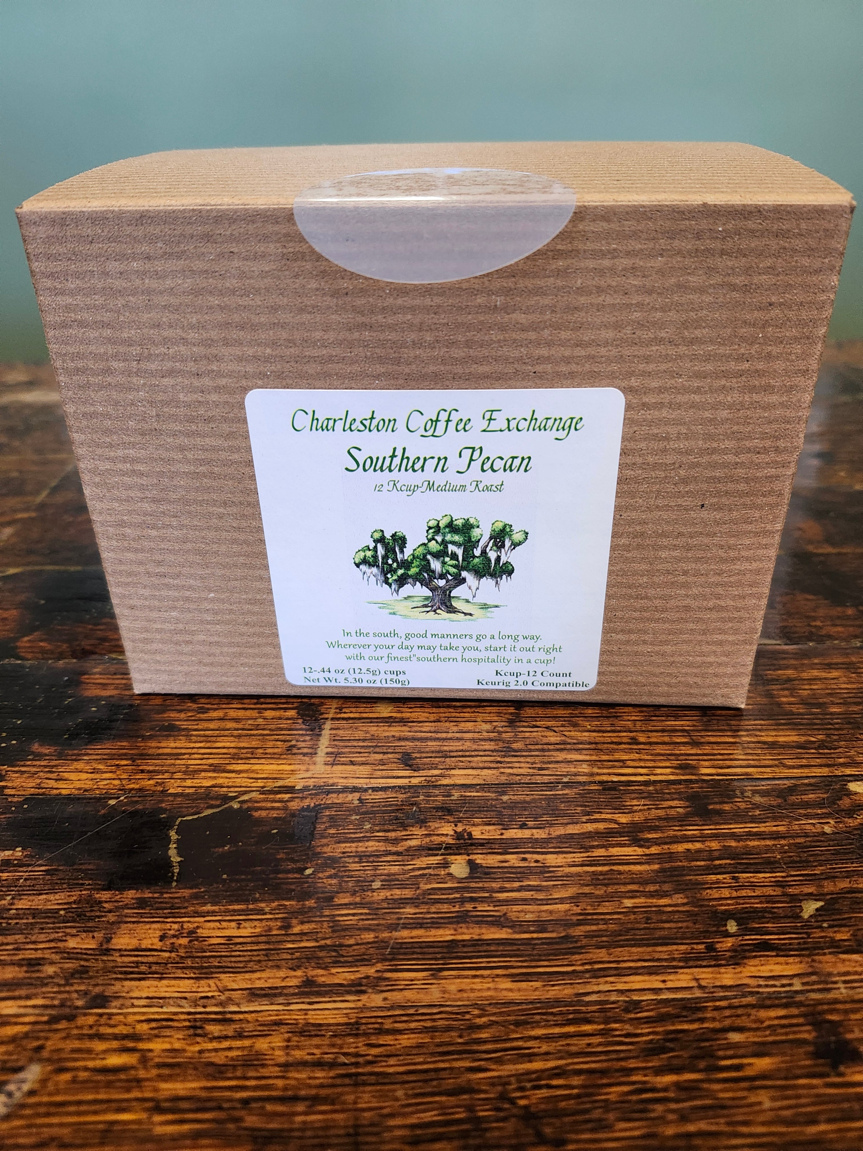 Charleston Coffee Exchange Southern Pecan Flavored - K-Cup